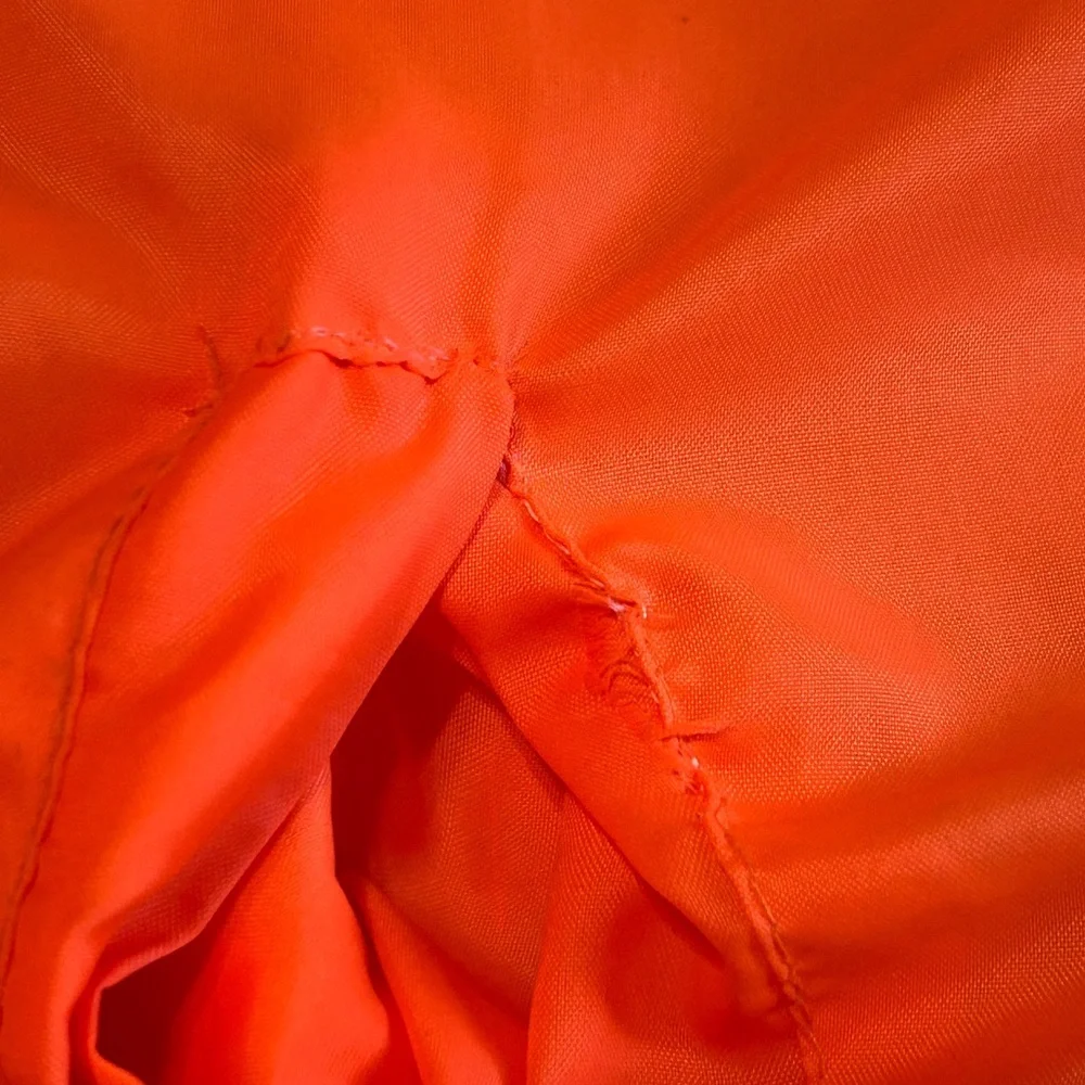 Vintage Winchester Reversible Camo Blaze Orange Vest Mens M Hunting - Picture 10 of 14